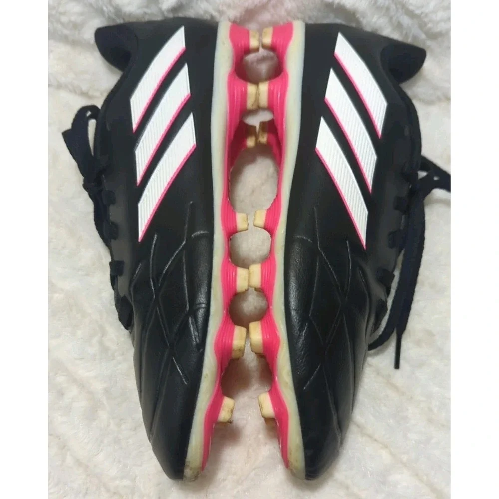 S2 Adidas Copa Cleats Black/Pink Youth Sz 4.5 Sports‎ Soccer Futbol